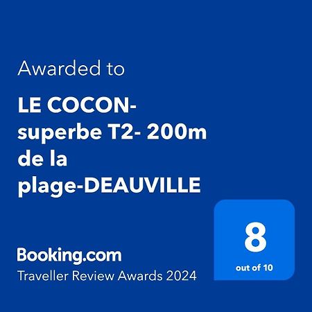 Le Cocon- Superbe T2- 200M De La Plage-Deauville Kültér fotó